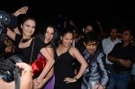 Monica Bedi, Sambhavna and KRK at Sambhavna Seth_s birthday bash in Club Escape, Mumbai on 12th Dec 2012.jpg